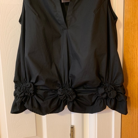 Walter Voulaz Sleeveless Tank Top in Black Size 40 - Picture 5 of 8